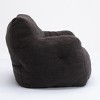 NicBex Soft Teddy Fabric Bean Bag Chair,High Density Memory Foam Filled Lazy Sofa Chair for Adults,Fluffy Lounge Seat with 250lbs Max - 2 of 4
