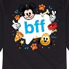 Boys' - Disney - Mickey & Pluto BFF Design Long Sleeve Graphic T-Shirt - 2 of 4