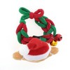 Unique Bargains Christmas Hair Rope Cookies Cartoon Bell for Christmas Red Green 1 Pc - 4 of 4
