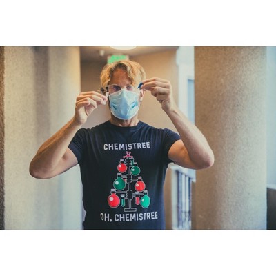 Мужские футболки Crazy Dog T-Shirts, Inc. Mens Chemistree T shirt Funny Chemistry Science Christmas Nerdy Graphic Cool Tee - Crazy Dog Men's T Shirt Gift For Christmas Black S — фото 3