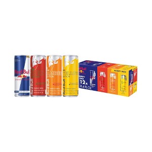 Red Bull Energy Drink, Variety Pack - 8.4 Fl Oz Can (Pack of 12) - 1 of 4