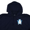 Seven Times Six Pokemon Hoodie Mens Snorlax Front And Back Print Graphic Pullover Blue - 3 of 4