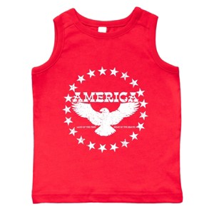 The Juniper Shop America Circle Stars Toddler Tank - 1 of 4