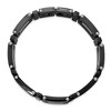 Chisel Stainless Steel Polished Black IP-plated 8.75" Link Bracelet - 4 of 4