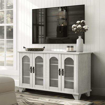 Lirago TV Stand for TV up to 65" Media Console White