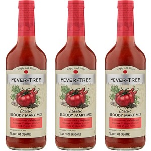 Fever Tree Bloody Mary Mix - Premium Quality Mixer - Refreshing Beverage for Cocktails & Mocktails 750ml Bottles - 1 of 4