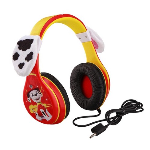 Ekids Paw Patrol Marshall Wired Headphones, Over Ear Headphones