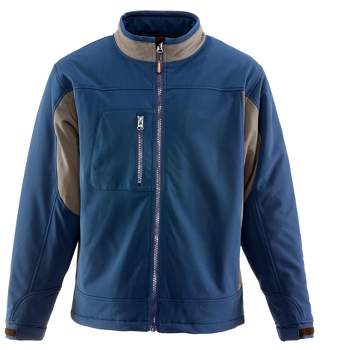 RefrigiWear Men's Windproof Water-Resistant Insulated Softshell Jacket