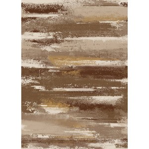 CHIC CRATE 5x7 ft Washable Area Rugs Non-Slip Modern Abstract Soft for Living Room Entryway Bedroom Nursery Home Decor Aesthetic - 1 of 4