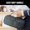 Pencil Case, Large Capacity Pencil Case Organizer; Double Zipper Storage Bag; Big Pencil Pouch - 3 of 4