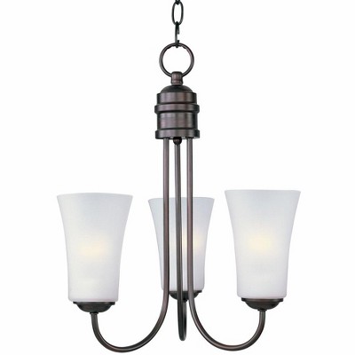 Maxim Lighting Logan 3 - Light Chandelier in  Oil Rubbed Bronze