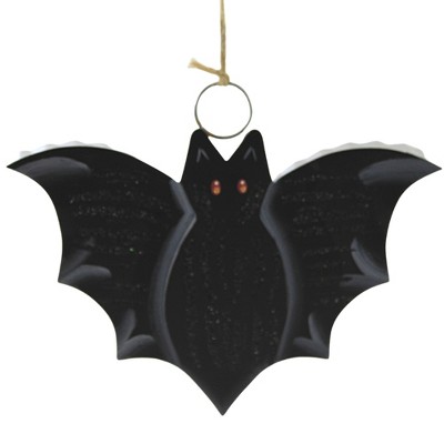 Halloween 5.75" Bat Charm Spooky Wall Decor  -  Wall Sign Panels