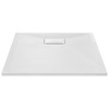 VidaXL Shower Base Tray SMC White 35.4 in.x27.6 in. - 3 of 4