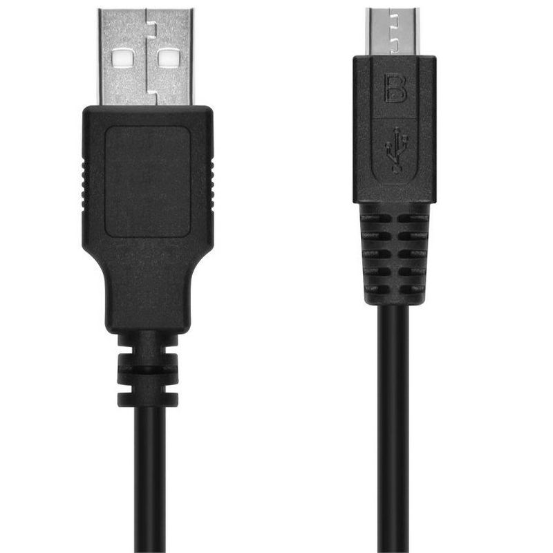 Monoprice USB Cable - 15 Feet - Black | Micro USB / Micro-B 2.0 A Male to 5pin Male 28/28AWG compatible with Samsung Galaxy , Note , Android, LG , HTC, 4 of 7