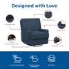 Baby Relax Rylan 4-in-1 Swivel Glider Rocker Recliner Chair - 3 of 4