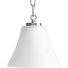 Progress Lighting, Bravo Collection, 1-Light Mini-Pendant, Antique Bronze, Etched Glass Shade - 3 of 3