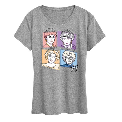 Women s The Golden Girls Rose Blanch Dorothy Sophia Short Sleeve Graphic T shirt Target