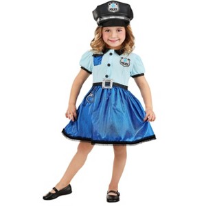 HalloweenCostumes.com Toddler Cutie Cop Costume Dress | Police Costumes - 1 of 4