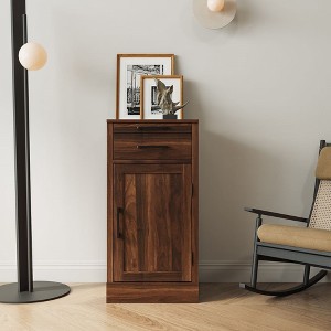 Modular Wine Bar Cabinet Ancona Modular With Storage Shelves With Hutch For Dining Room Showcase Crafts, Books, Wine, Wine Glasses - 1 of 4