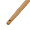 Unique Bargains Spoon Hand Wash Only Large Solid Spoon Silicone Wooden Handle 12.6" 1 Pc - 3 of 4