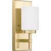 Quoizel Lighting Wilburn 1 - Light Vanity in  Satin Brass - 3 of 3