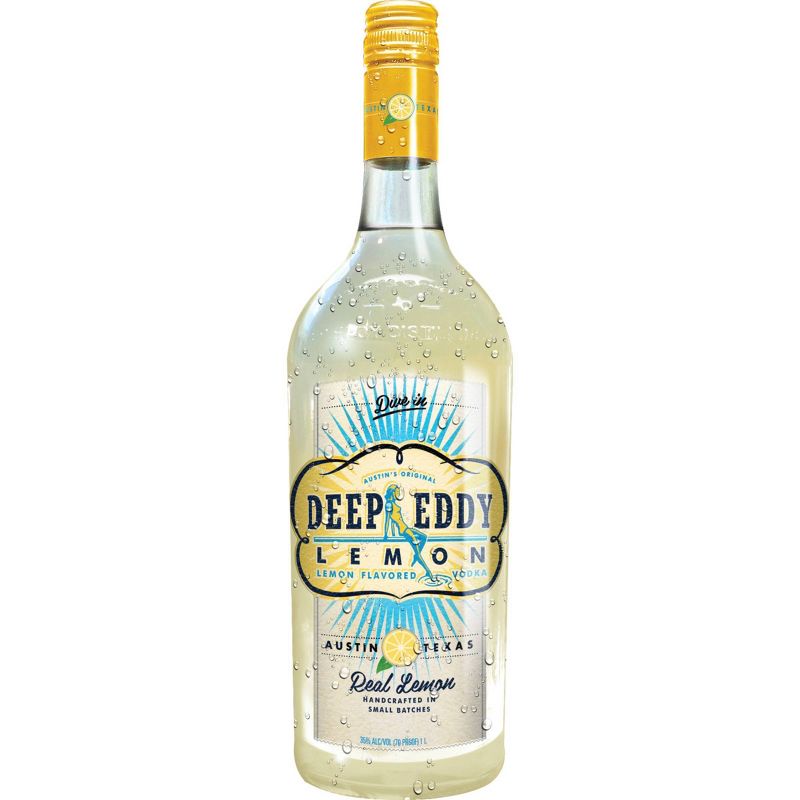 Deep Eddy Lemon Vodka - 1L Bottle, 1 of 9