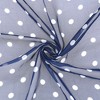 INSPIRE CHIC Women's 1950s Polka Dots Chiffon Square Pendant Necklace Scarves with Magnetic Buckle 1Pc - 4 of 4