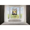 Chloe Lighting Autumn Valley Tiffany-Style Floral Stained Glass Window Panel 25" Height - 4 of 4