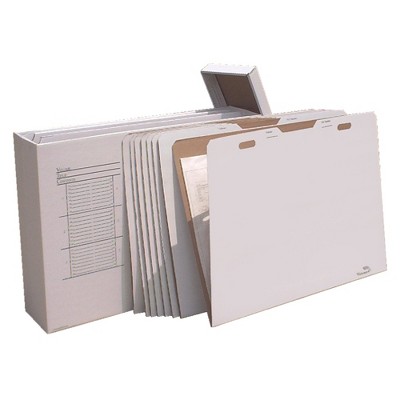 Advanced Organizing Systems VFile43 W/8 VFolder43 Stores Flat Items Up to 30” X 42”