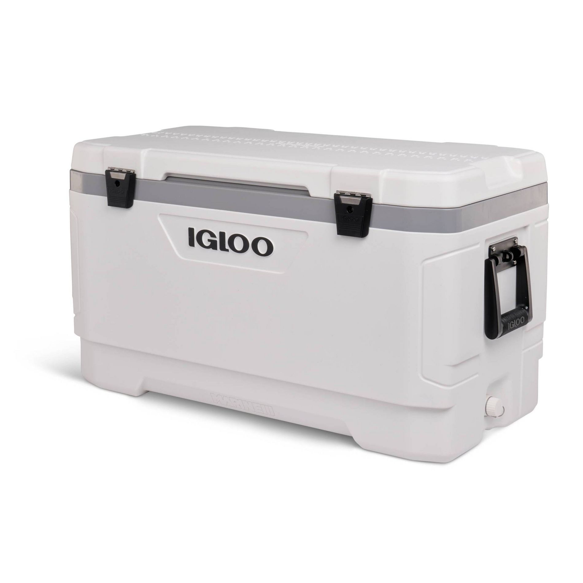 Igloo Latitude 100qt Marine Cooler: UV-Resistant, Hard-Sided Polyethylene