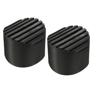 Unique Bargains Non Slip Round Rubber Ladder Accessories Protective Pads 2 Pcs - 1 of 3
