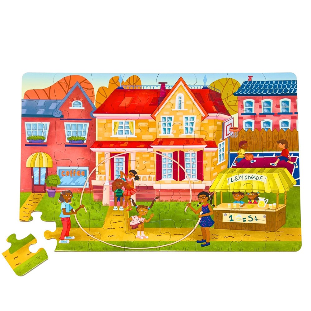Photos - Jigsaw Puzzle / Mosaic Upbounders by Little Likes Kids Fun Outside Kids' Jumbo Puzzle - 48pc