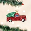 Old World Christmas Glass Blown Ornament for Christmas Tree, Truck with Tree - 2 of 3