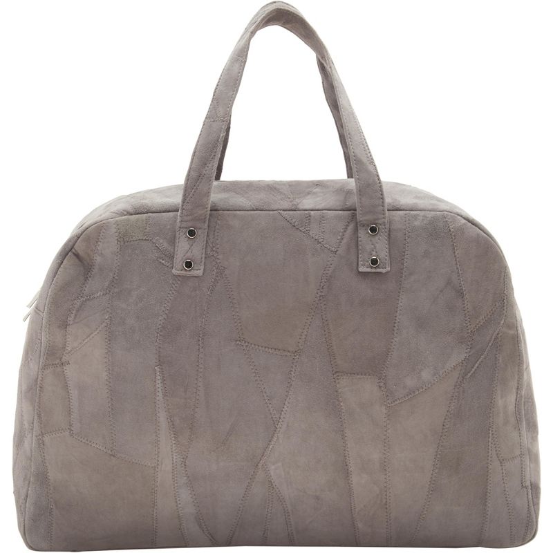 Mina Victory Handbags & Crossbody Leather Weekender 19" x 6" x 14" Purse Bag, 1 of 6