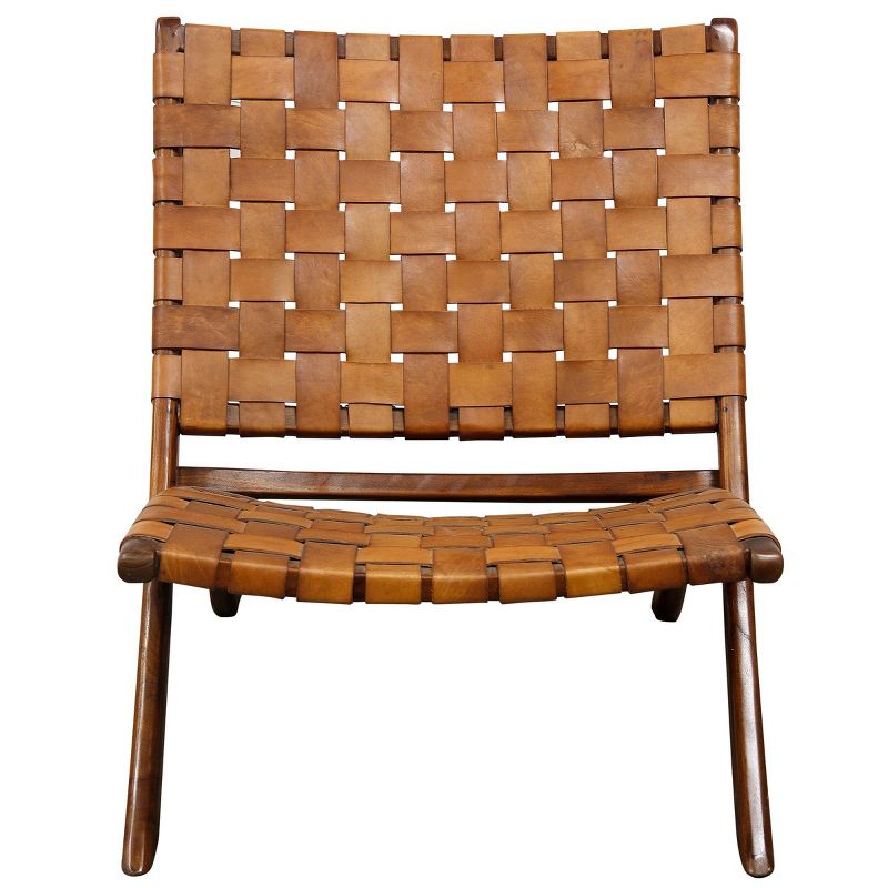Mid Century Modern Lounge Chair Cognac Brown - Stylecraft, 3 of 5
