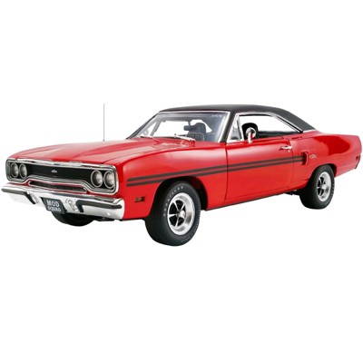 1970 Plymouth GTX Red and Black "The Mod Squad" (1968-1973) TV Series Ltd Ed to 504 pcs Worldwide 1/18 Diecast Model Car by GMP