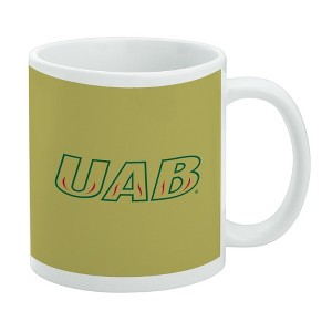 Alabama at Birmingham Secondary Logo Ceramic Coffee Mug Novelty Gift Mugs for Coffee Tea and Hot Drinks 11oz White - 1 of 4