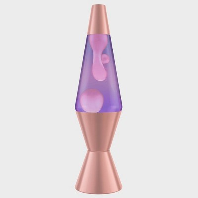 Photo 1 of 14.5 Lava Lamp Rose Gold - LAVA
LIGHT BULB NOT INCLUDED IN PACKAGE