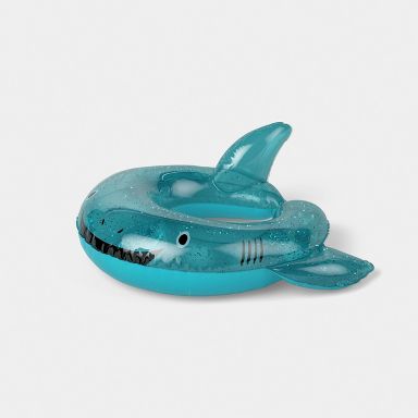 Split Ring-Shark Glitter Novelty Float - Sun Squad™ Green