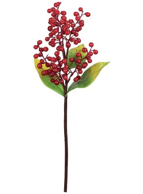 Sullivans Artificial Cranberry Pick 13"H