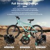 VASIP 20 Inch Kids'  Mountain Bike Ages 8-12, 7 Speed Teenager Children Kids' Bicycles,Front Suspension Disc Brake Rear V-Brake,Blue - 3 of 4
