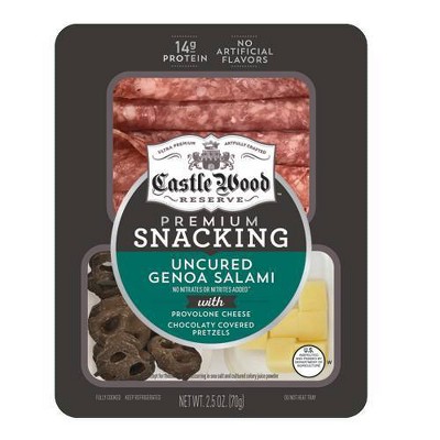 Castle Wood Reserve Genoa Salami Snack - 2.5oz