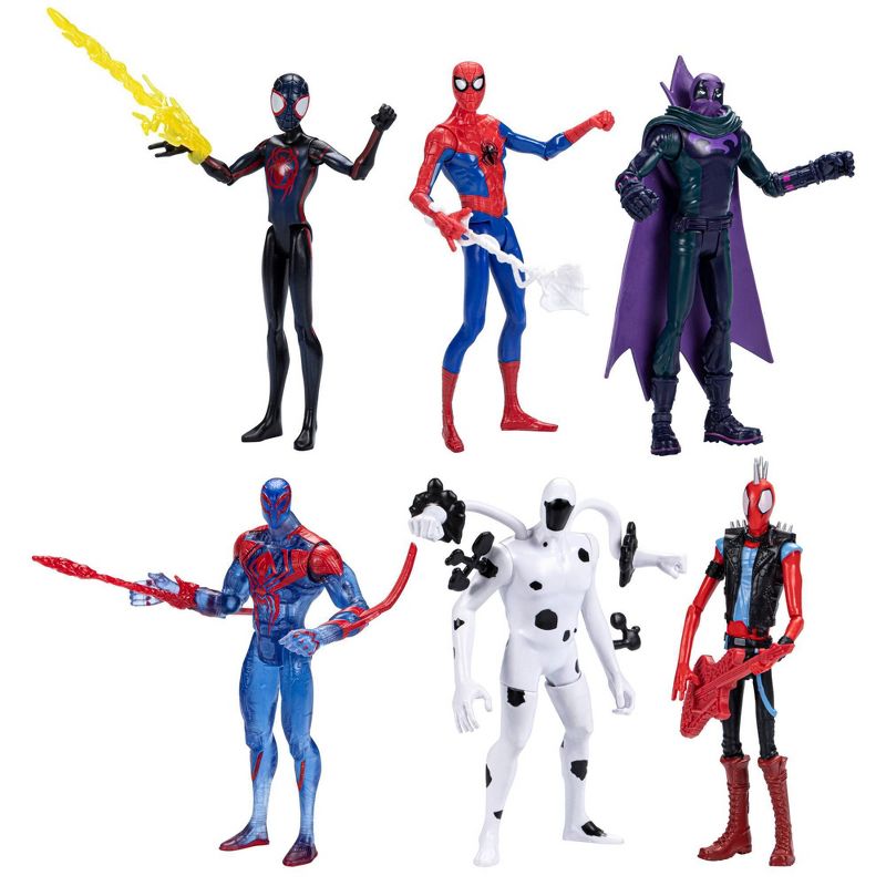 Marvel Spider-Man Ultimate Showdown Action Figure Set - 6pk (Target Exclusive), 1 of 5