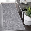Long Hallway Runner Rug, Non-Slip/Machine Washable/Soft Modern Runner Rug, Bohemian Decorative Rug , Entrance, Living Room, Bathroom, Kitchen - 3 of 4