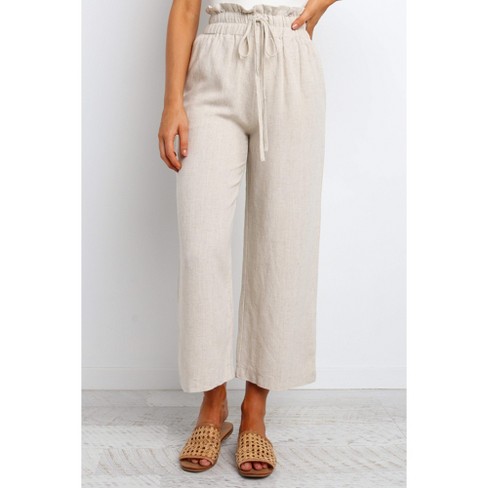 Petal And Pup Womens Hawthorne Pant - Beige, 8 : Target