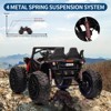 24V 2 Seater UTV Ride On Toys for Kids 3-8, Remote Control Car with 17" Large Tires - 2 of 4