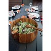 Ironwood Gourmet Sag Harbor Salad Paddles, Acacia Wood, 2 Piece Set - 4 of 4