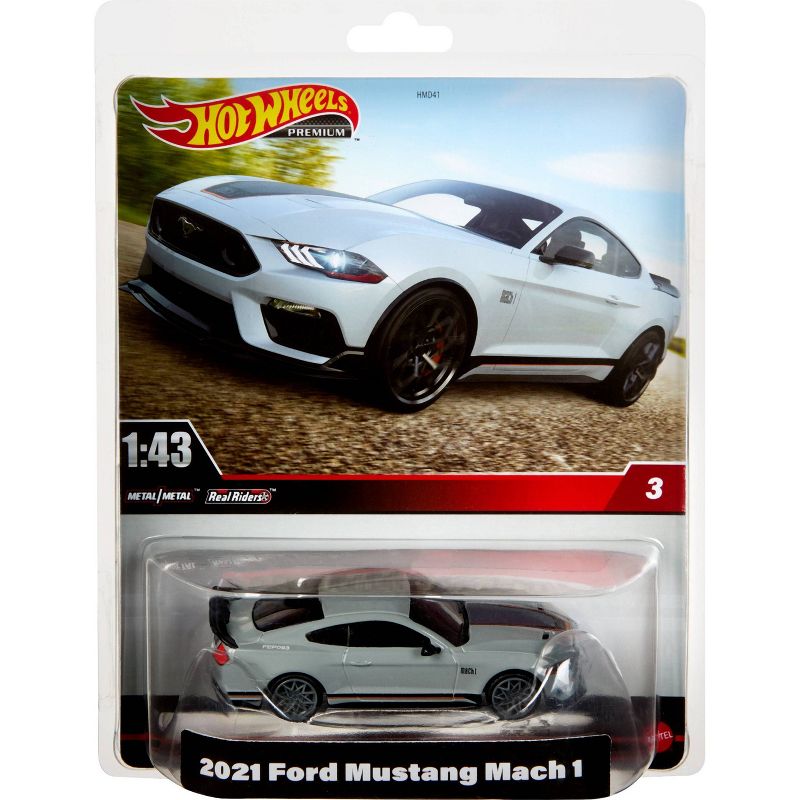 Hot Wheels 1:43 Scale Premium Culture Ford M1 Mustang, 5 of 6