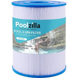 Poolzilla Replacement Spa Filter for Watkins 31114, Unicel C-8465, Pleatco PWK65, Filbur FC-3960, 71827, 71828, Tiger River Caspian - 1 of 1