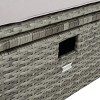 Pramla Sette With Ottoman - Indoor/Outdoor - PAT7515 - Safavieh - 3 of 4